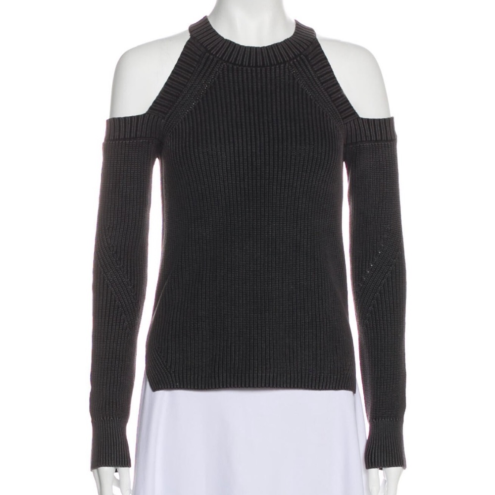Rag And Bone Cold Shoulder Crew Neck Sweater | Sz… - image 1